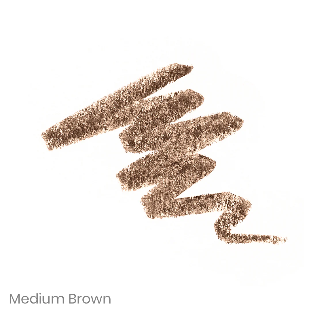 jane iredale purebrow shaping pencil - medium brown