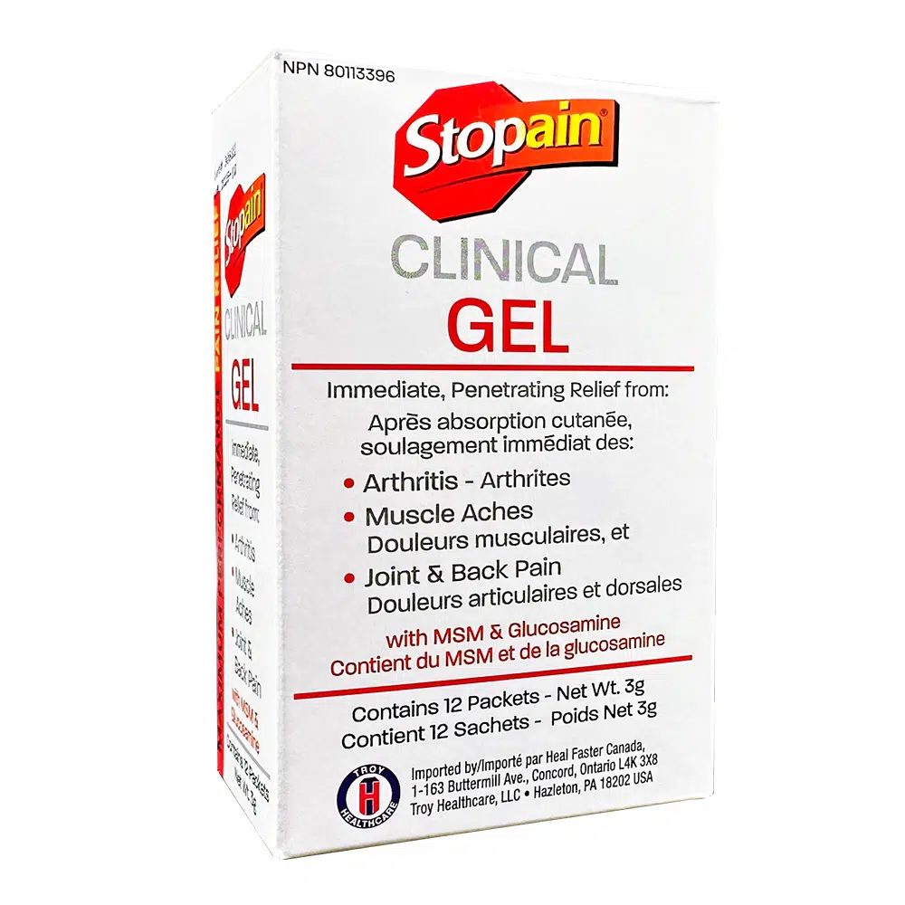 Stopain Clinical Gel Sample